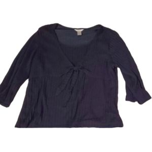 Christopher and banks lg top navy